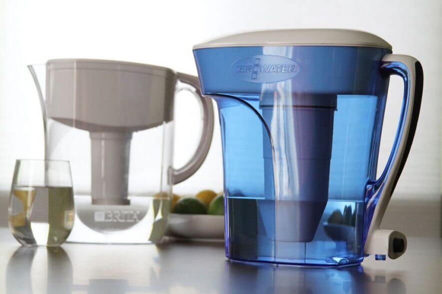 brita zerowater filter pitcher comparison