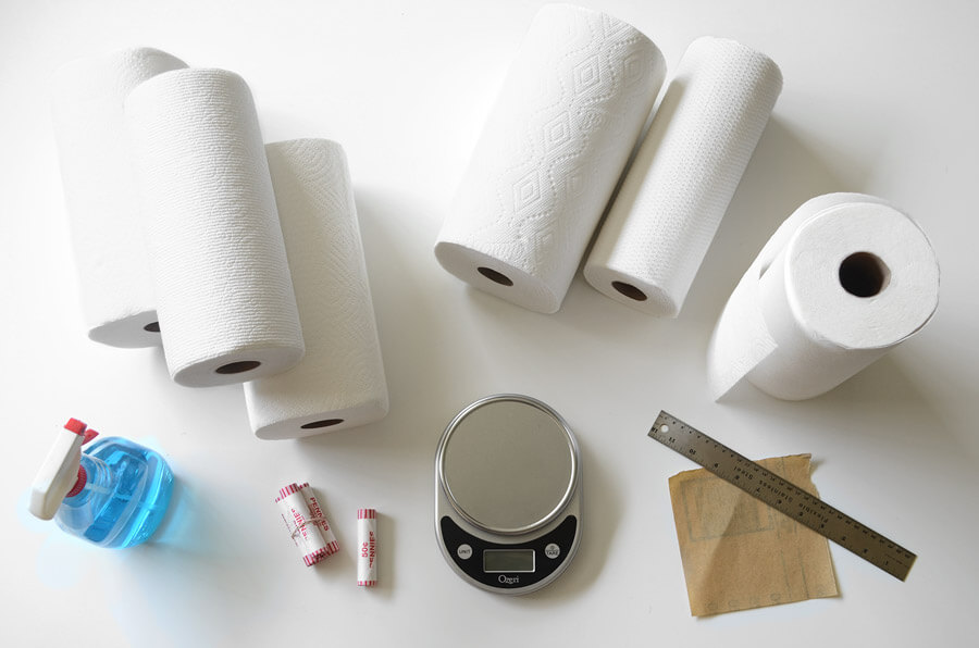 10packs of 3 layers of removable cork pulp paper towels clean and hygienic