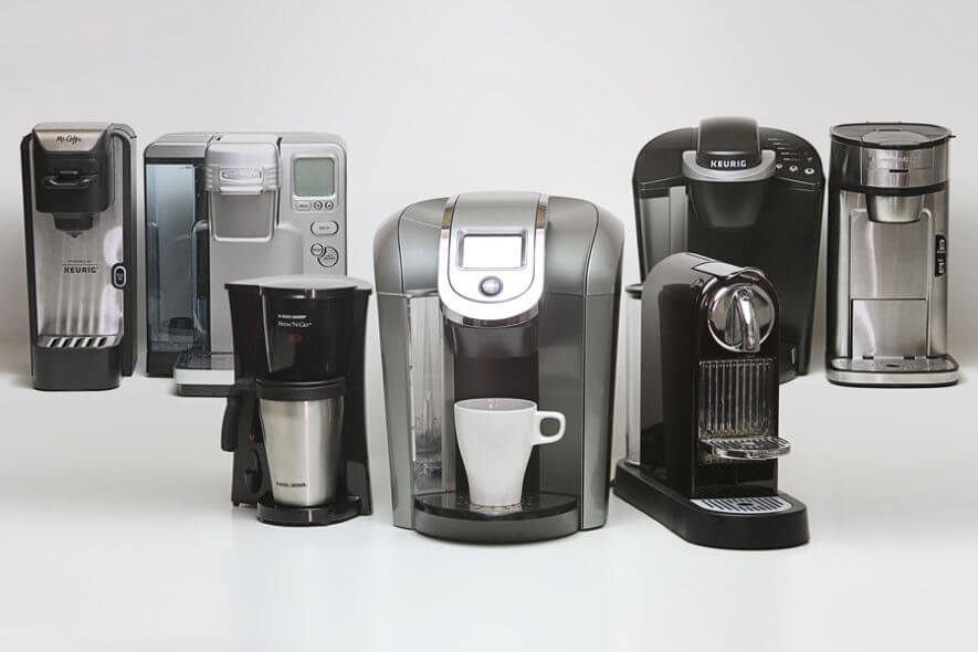 group of the best single cup coffee makers