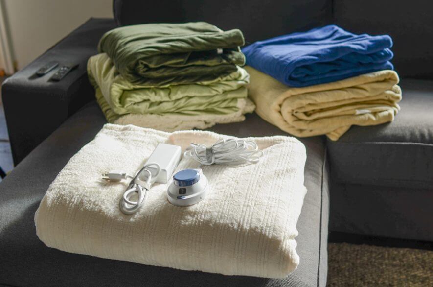 wireless electric throw blanket