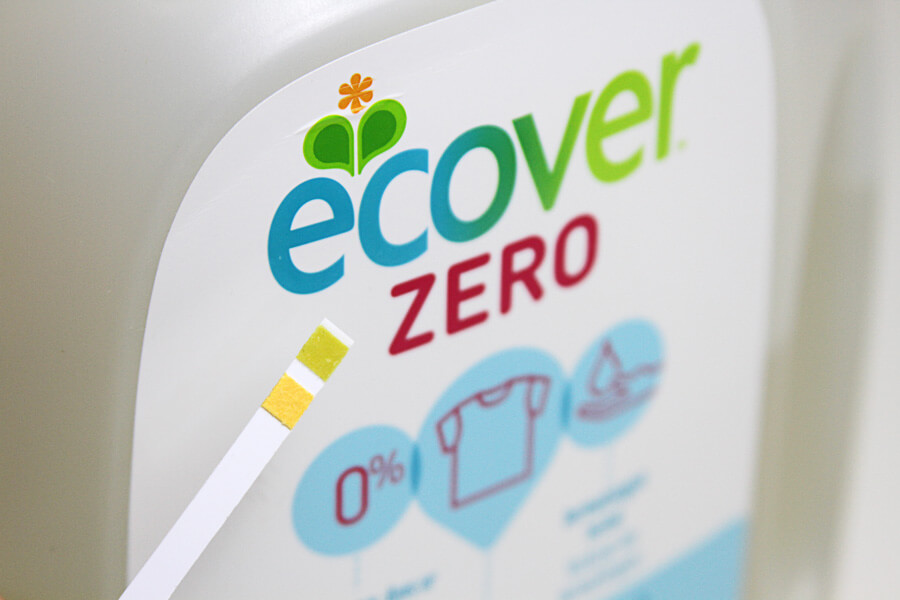 Ecover Zero ph test strip
