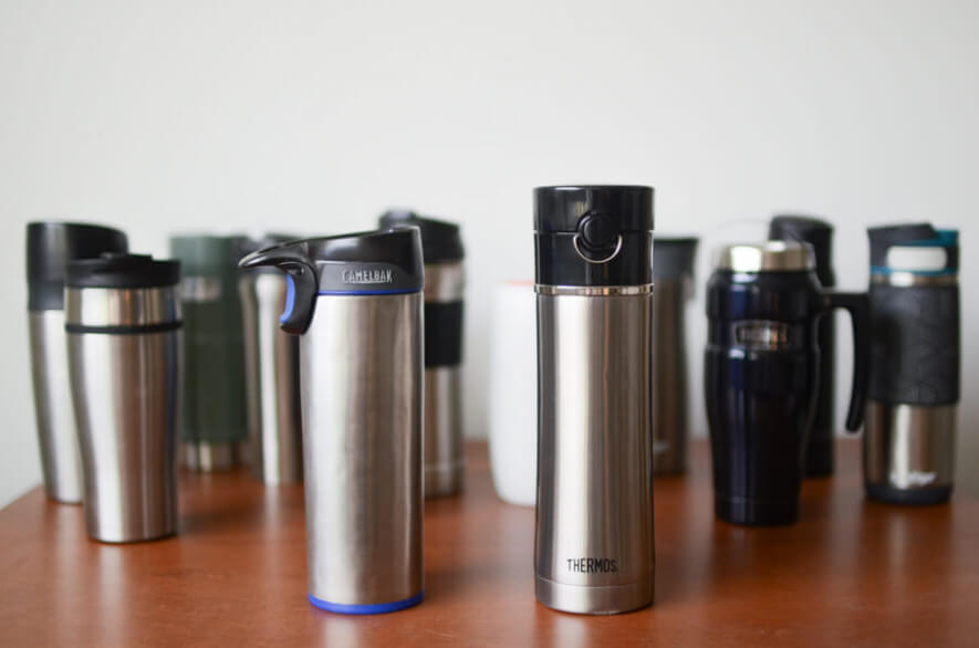 Top Wholesale Save The Ocean Travel Mug Stainless Steel Thermal Mug Vacuum Flask Leakproof Coffee Mug with BPA Free Easy-Clean Lid Keeps Cold Or Hot 