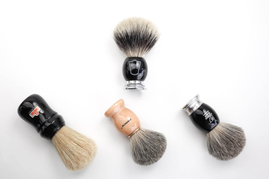 natural hair shaving brushes