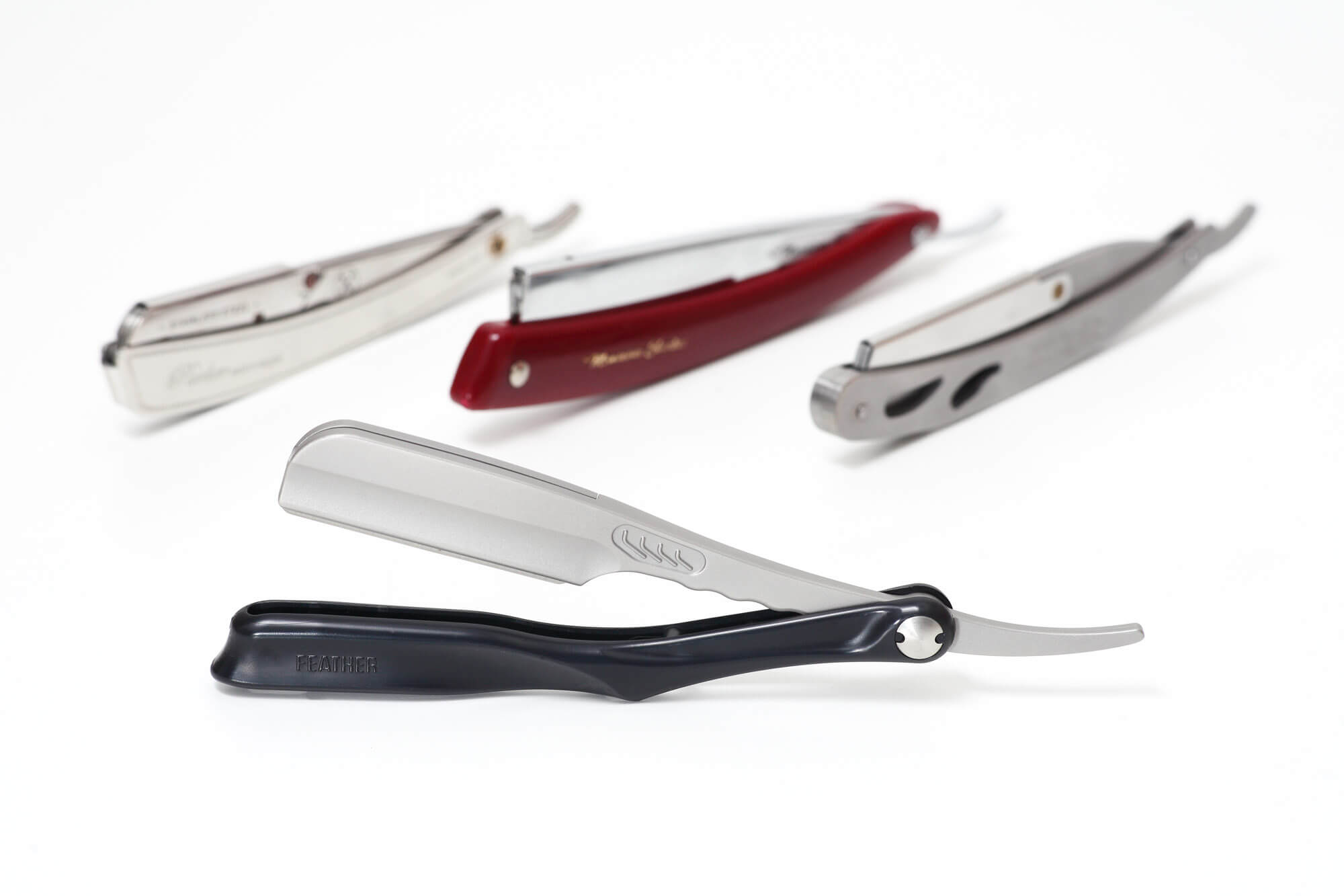 lineup of the four best razors