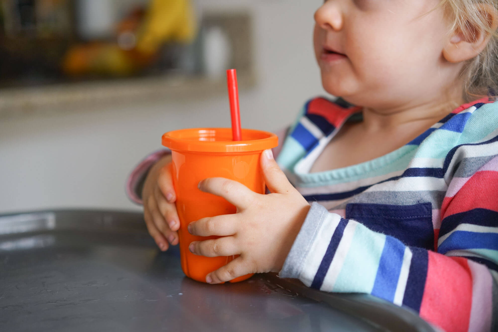 Take and Toss straw cup
