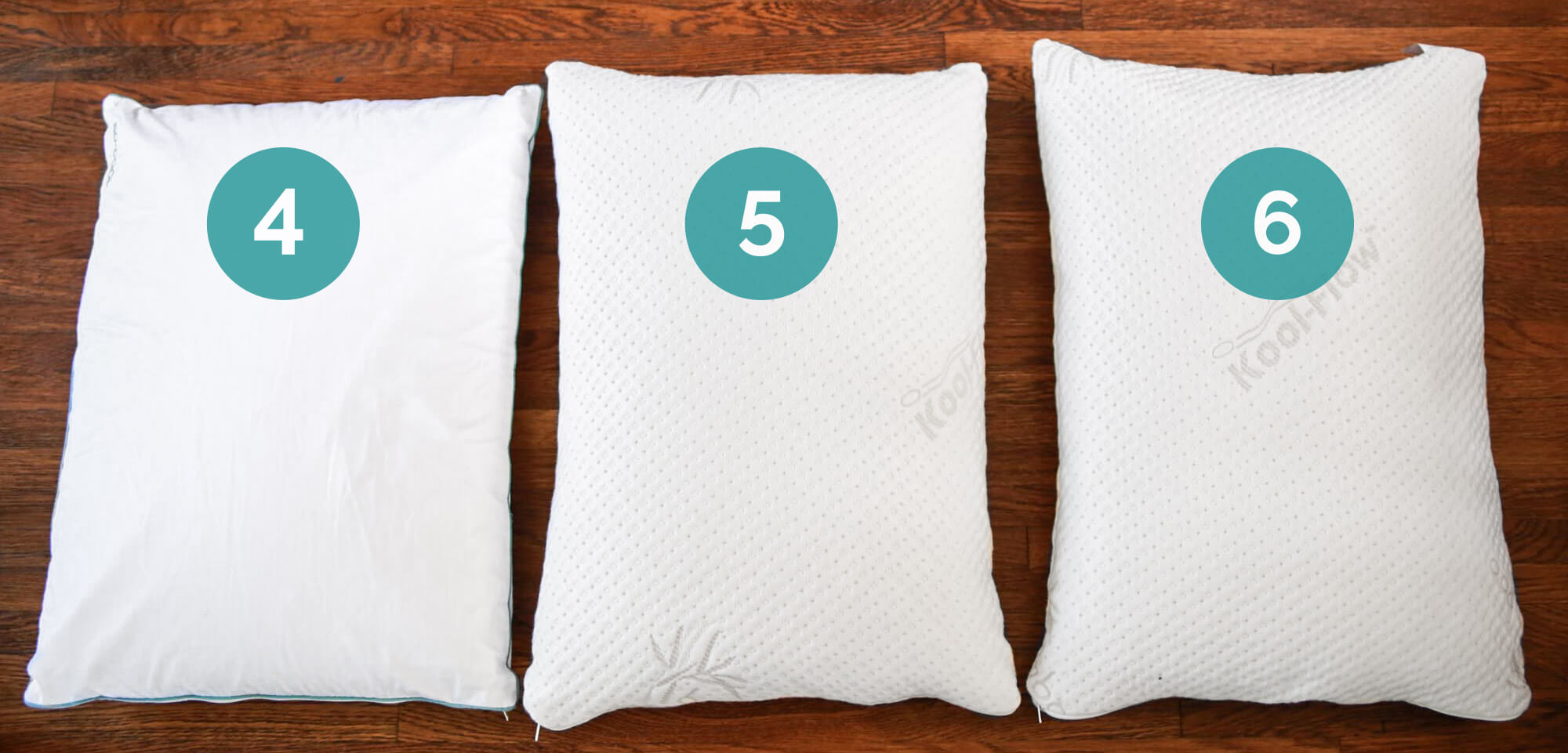 pillows lineup 4-6
