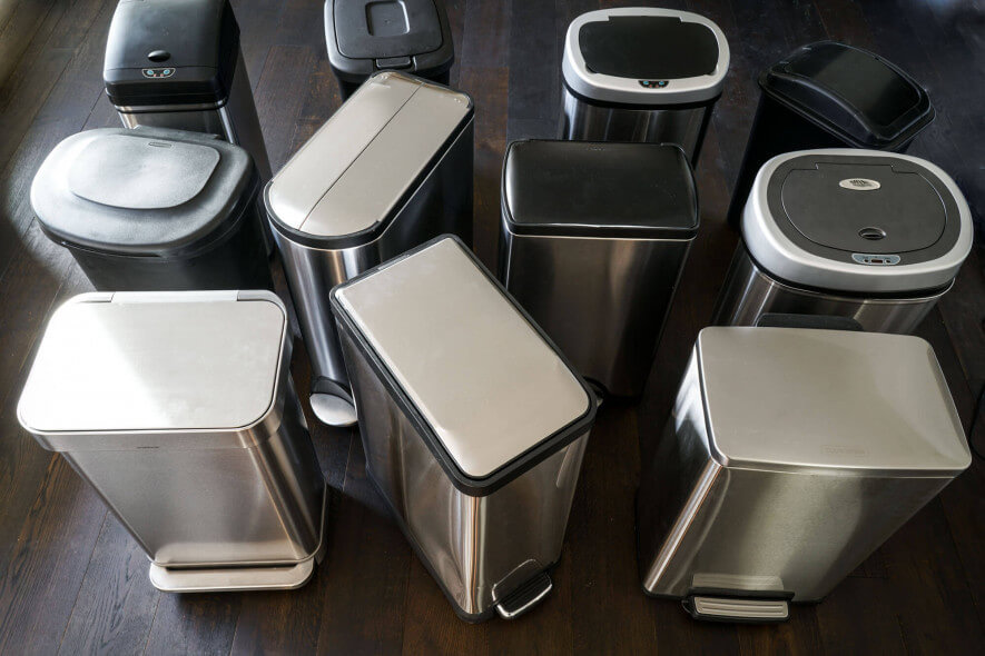 Modern Kitchen Trash Can Ideas For Good Waste Management