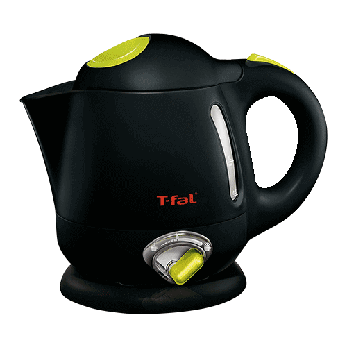 Hamilton Beach 41022 1.7 Liter Brushed Black Stainless Steel Variable Temperature Electric Kettle - Each
