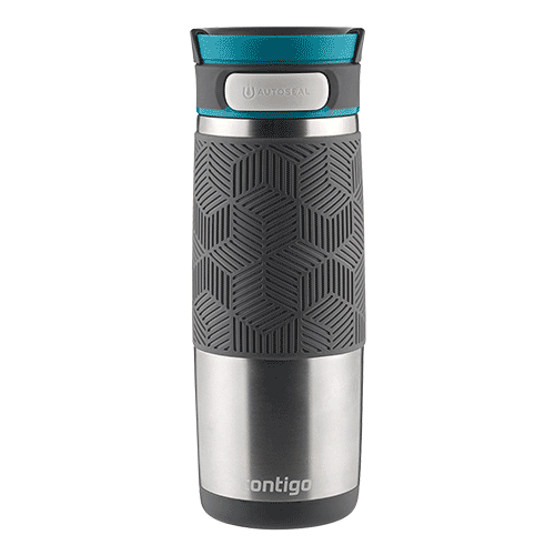 Contigo Byron Snapseal Travel Mug coffee mug with BPA free Easy-Clean Lid Stainless Steel Thermal mug leakproof tumbler Deep Blue 470 ml vacuum flask 