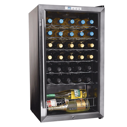 50 Bottle Wine Cooler with Interior Display CEC 