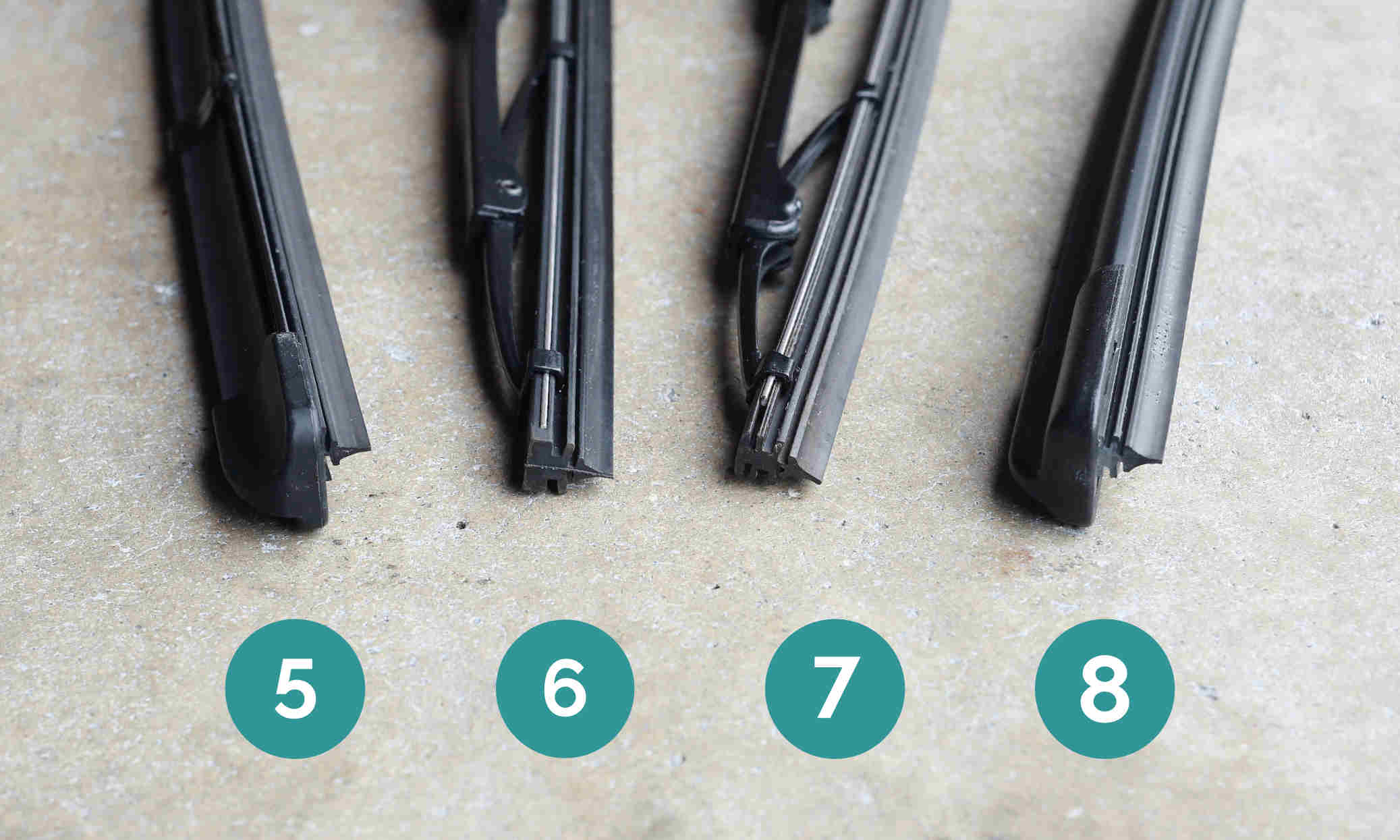Wiper lineup 5-8