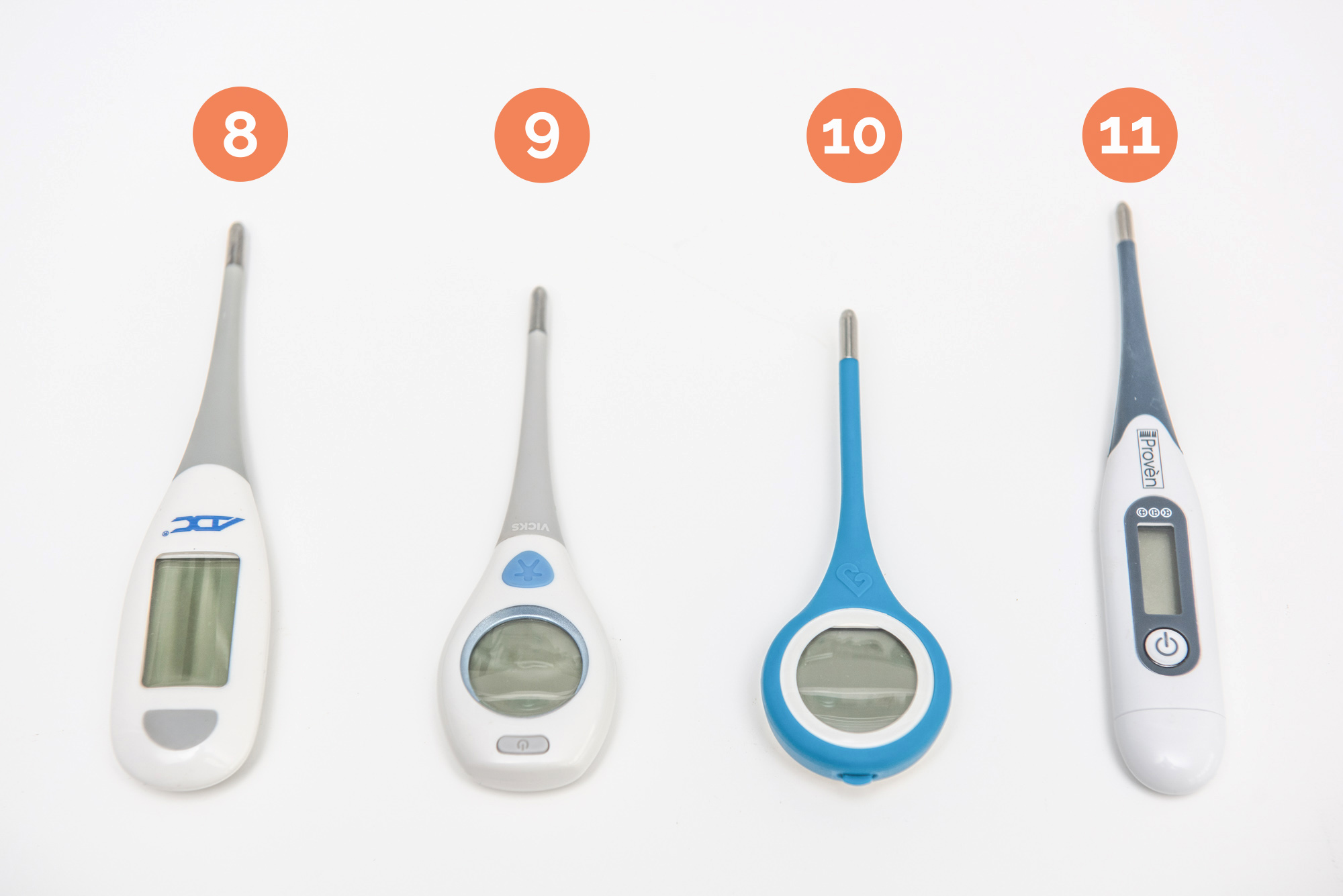 Probe thermometer lineup