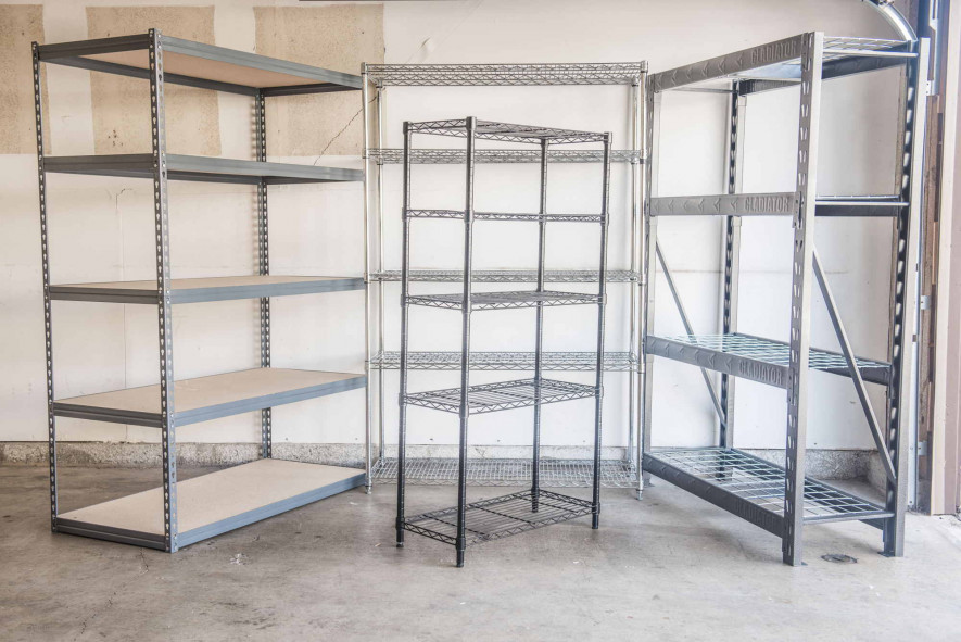 How To Assemble A 4 Shelf Storage Rack-Members Mark Storage Rack