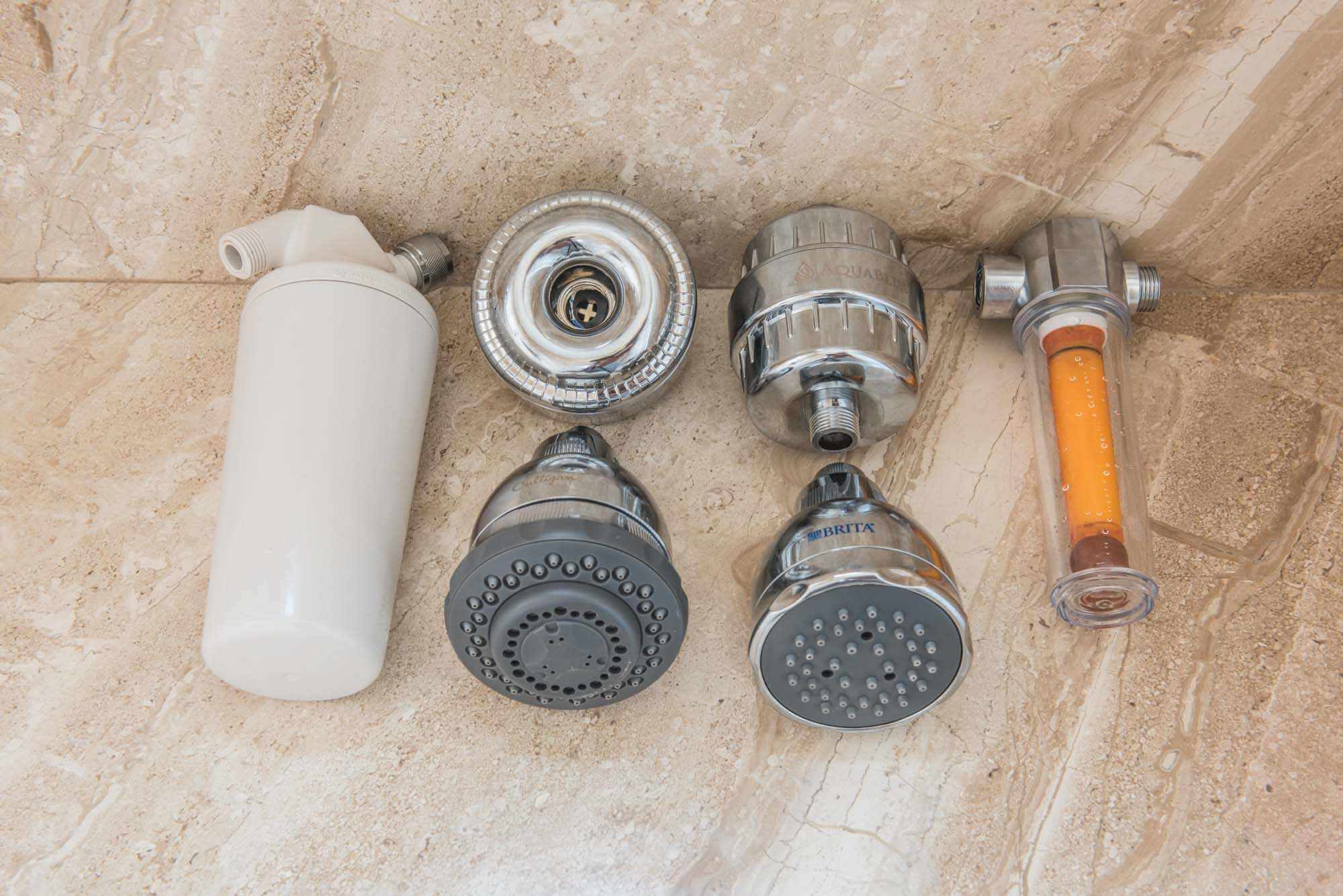 3 STAGE   HIGH PRESSURE  OUTPUT 2x   SHOWER FILTER 