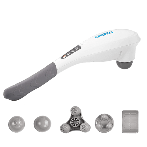 Geniani Deep Tissue Massager for Back, Body, Shoulders, Neck and Sore Muscles - Cordless Electric Handheld Massager Full Body Pain Relief 