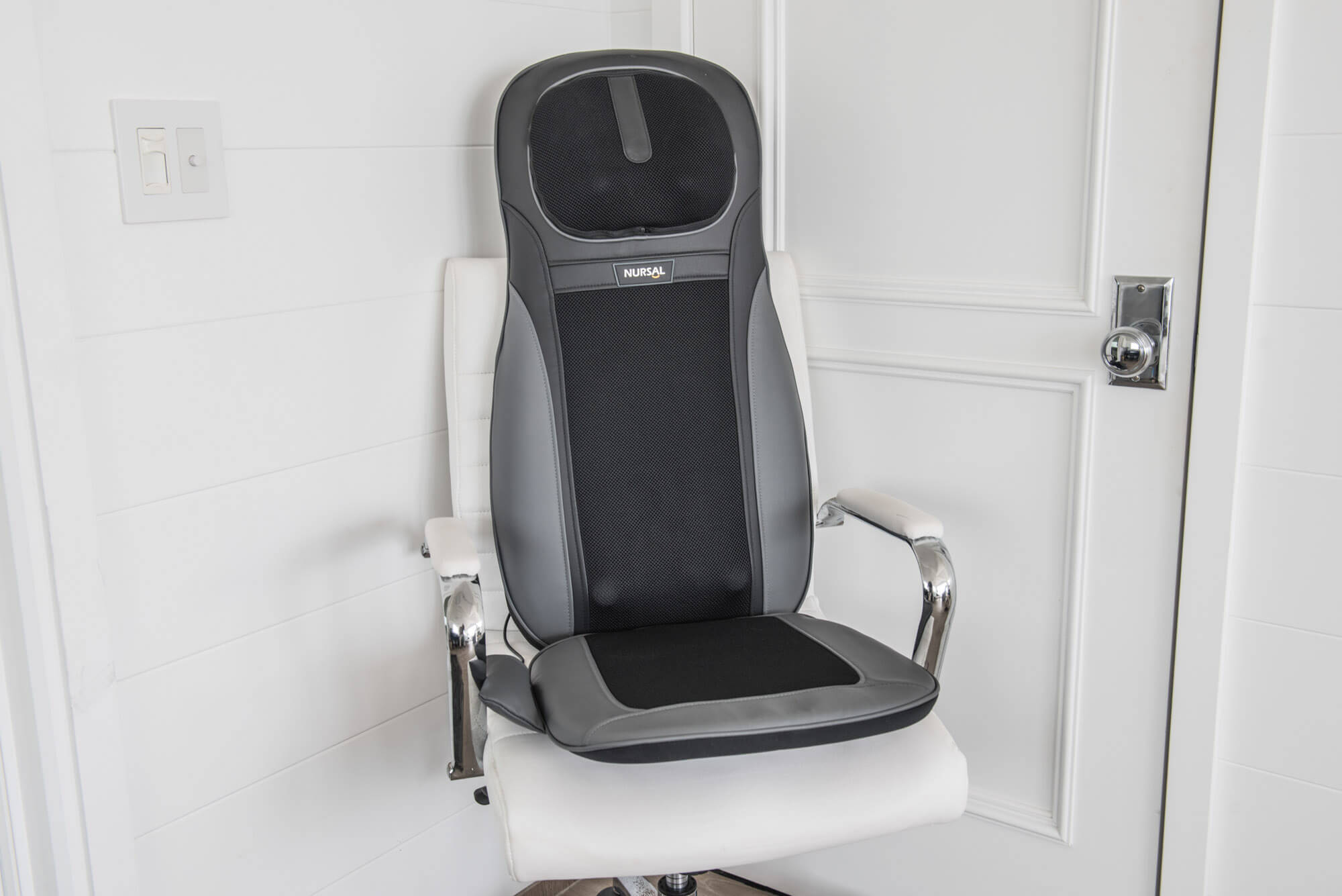Mynt Vibration Back Massager with Heat:Car Chair Massage Cushion