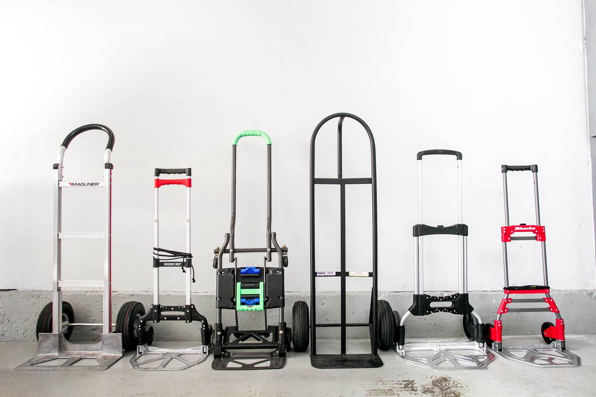 Comparing hand trucks