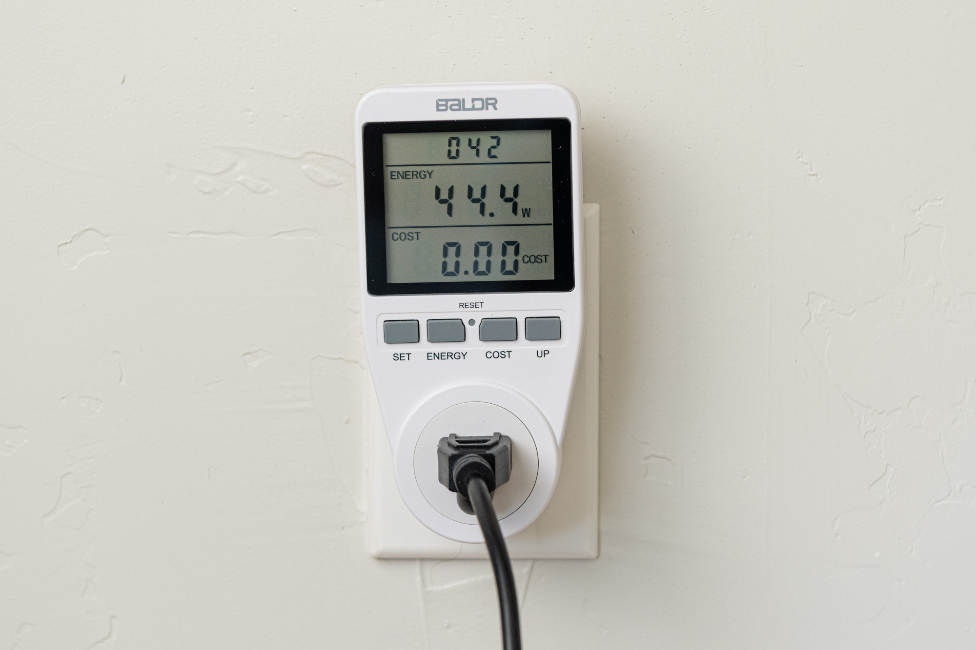Electricity Usage Monitor Nice Tool Effective High Quality Convenient for Home 