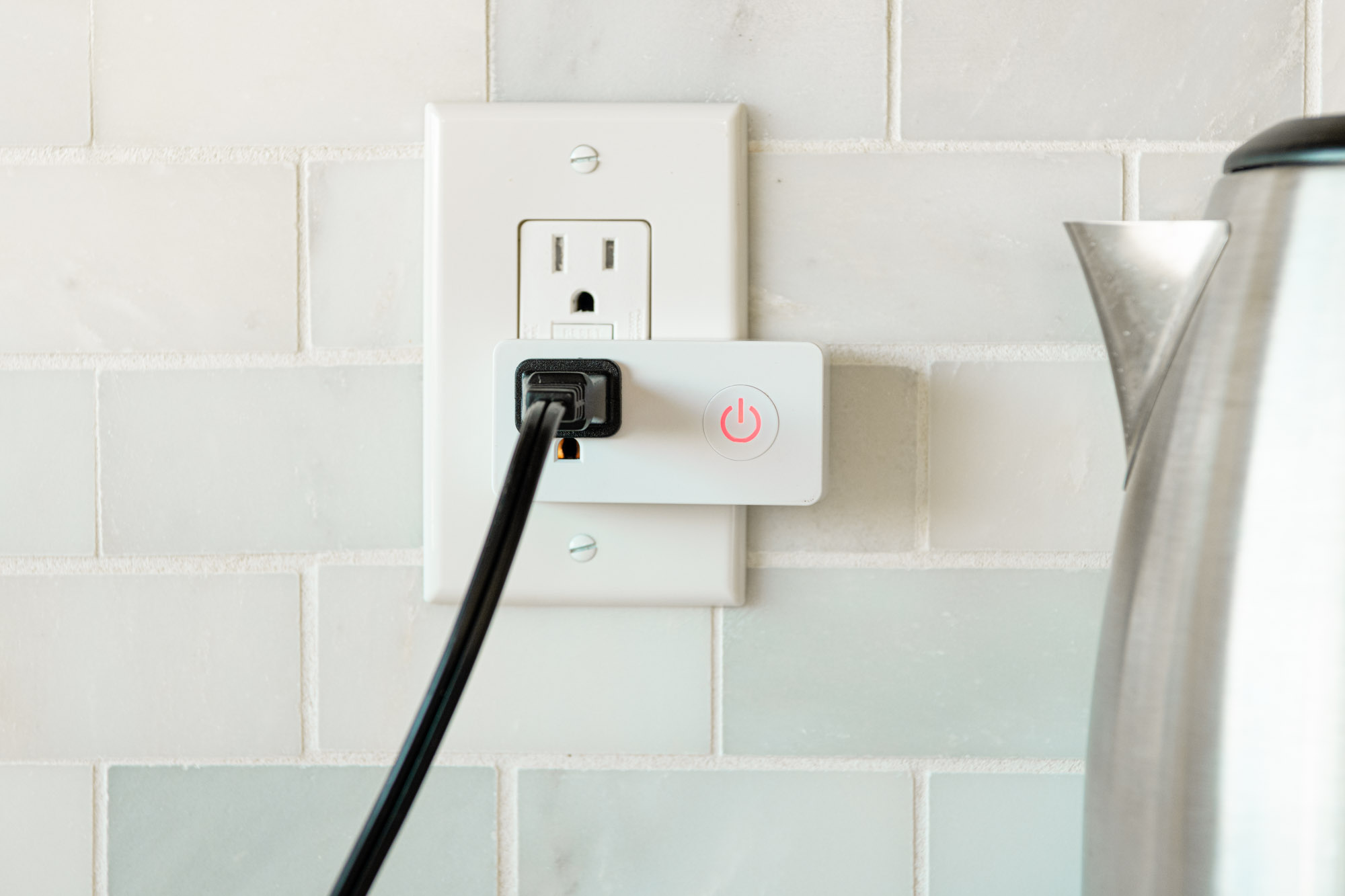 BN-LINK Electrical Outlet In-Wall Smart Wi-Fi Outlet w/ USB Port