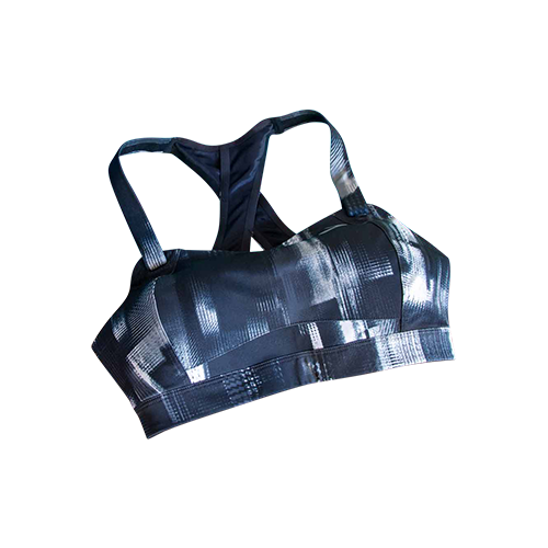 Plus Zip Front High Support Sports Bra