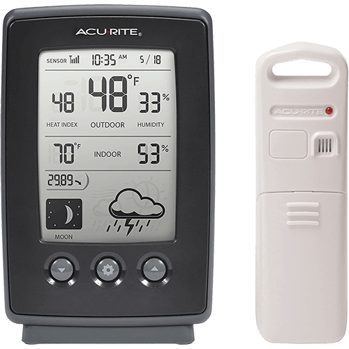AcuRite Acu-rite Multi-Function LCD Digital Weather Station/Alarm Clock 