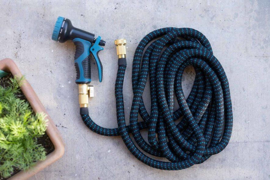 Gardguard expandable garden hose