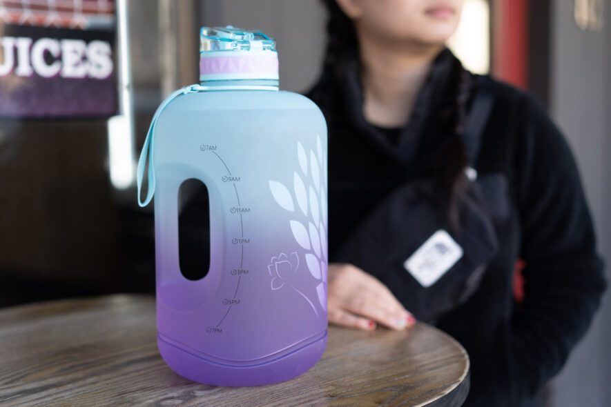 TOBA 1 gallon plastic water bottle